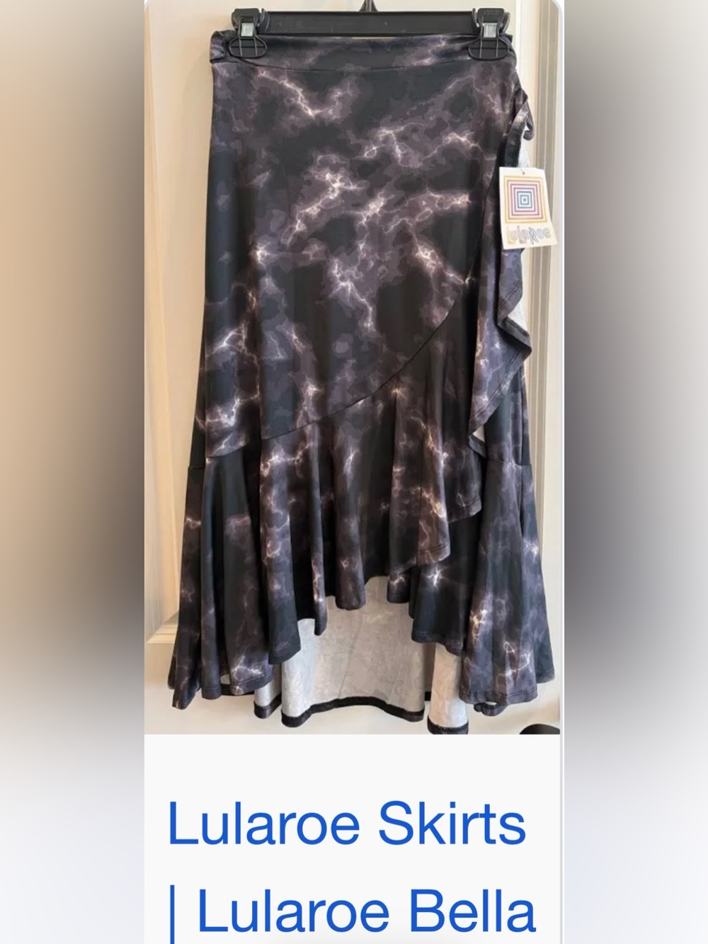 Lot of Three NWT LuLaRoe Asymmetrical Ruffled Wrap Maxi Skirt